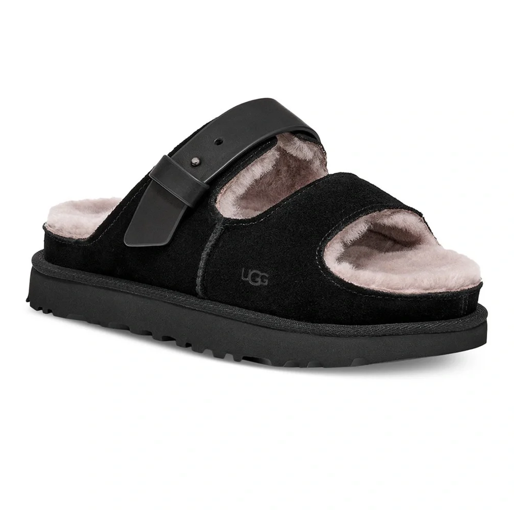 UGG Women's‎ Greenport Cozy Slide Sandals, SIZE 7
